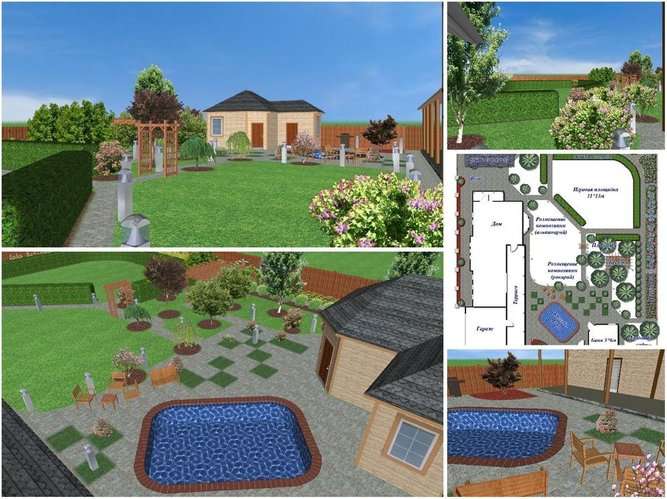 Ескізний проект дендроплан ділянки